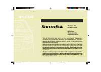 manual Hyundai-Santa Fe 2009 pag001