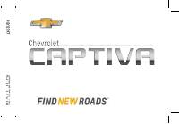 Manual del propietario Chevrolet Captiva - Opinautos
