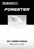 Subaru Forester owner's manual - StartMyCar
