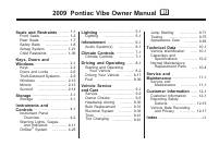 manual Pontiac-Vibe 2009 pag001
