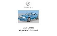 manual Mercedes Benz-CLASE CLK 2001 pag001