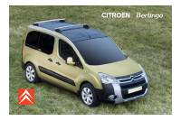 manual Citroën-Berlingo 2009 pag001