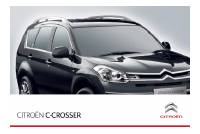 manual Citroën-C-Crosser 2010 pag001