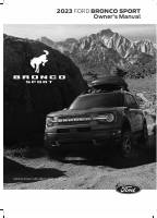 manual Ford-Bronco 2023 pag001