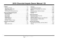 manual Chevrolet-Impala 2010 pag001