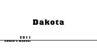 manual Dodge-Dakota 2011 pag001