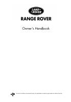 manual LandRover-Range Rover 2003 pag001