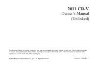 manual Honda-CRV 2011 pag001