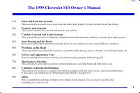 manual Chevrolet-S10 1999 pag001