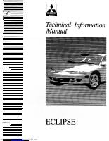 manual Mitsubishi-Eclipse 1995 pag001