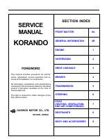 manual SsangYong-Korando undefined pag0001