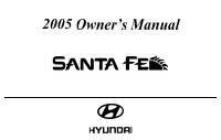 manual Hyundai-Santa Fe 2005 pag001
