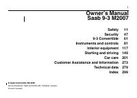 manual Saab-93 2007 pag001