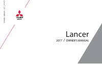manual Mitsubishi-Lancer 2017 pag001